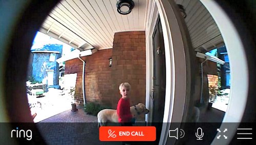video doorbell security system