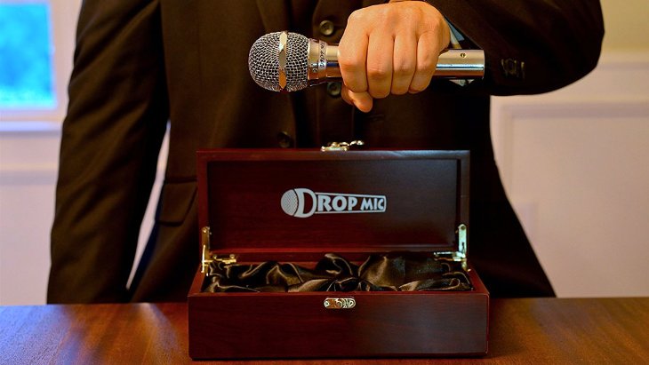 executive drop mic for sound